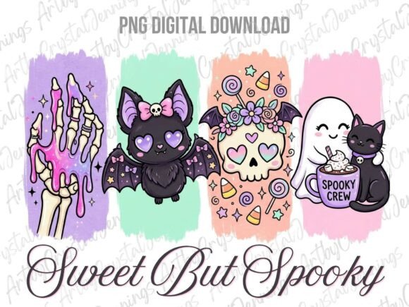 Download Sweet but Spooky Halloween Holiday PNG - Spooky Collection